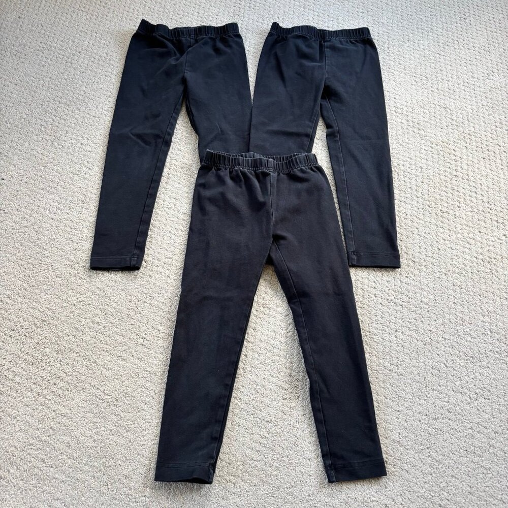Hanna Andersson black legging bundle set